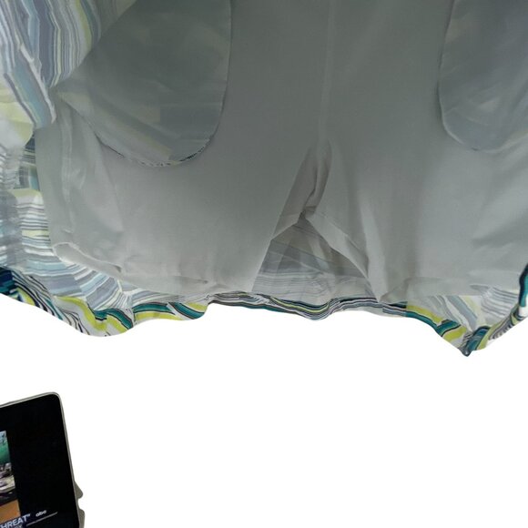 Tail White Label Women's Striped Skirt Multicolor Abstract Size14 Large Casual - Picture 5 of 9